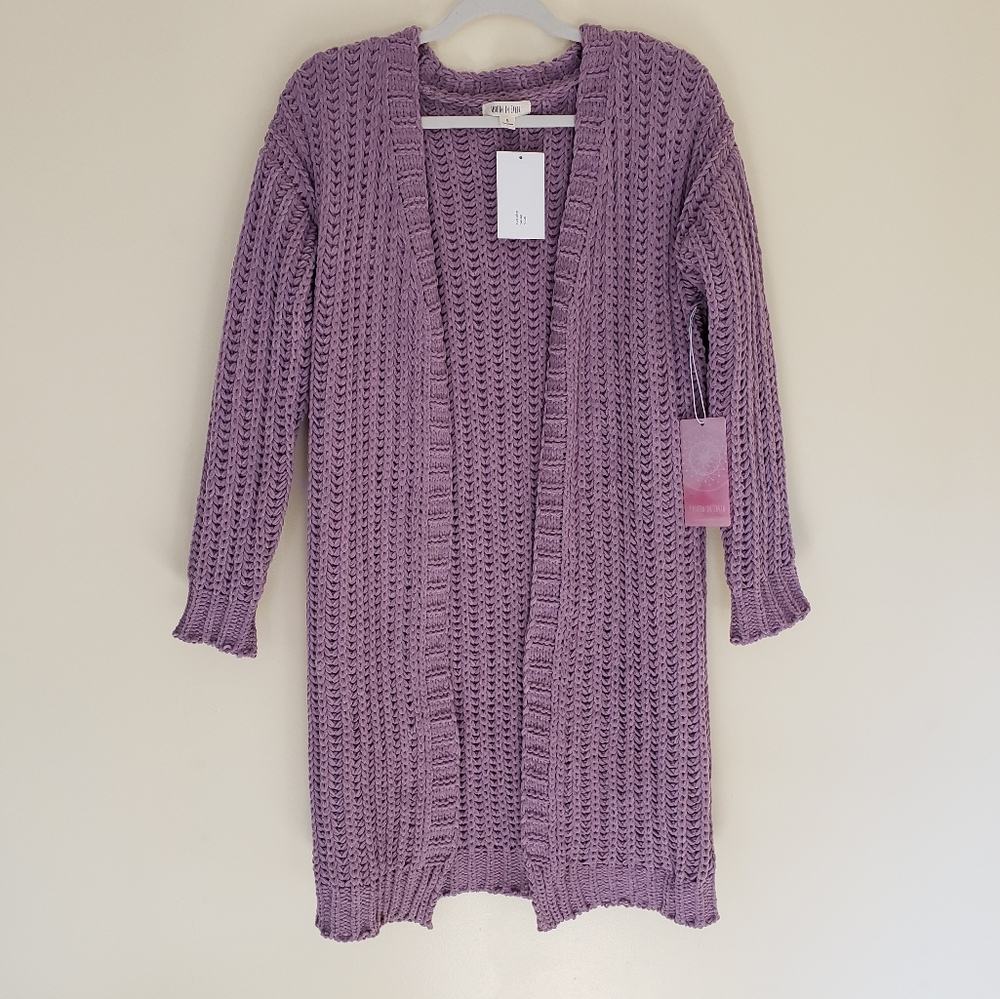 NWT Fashion On Earth Knit Cardigan Sweater